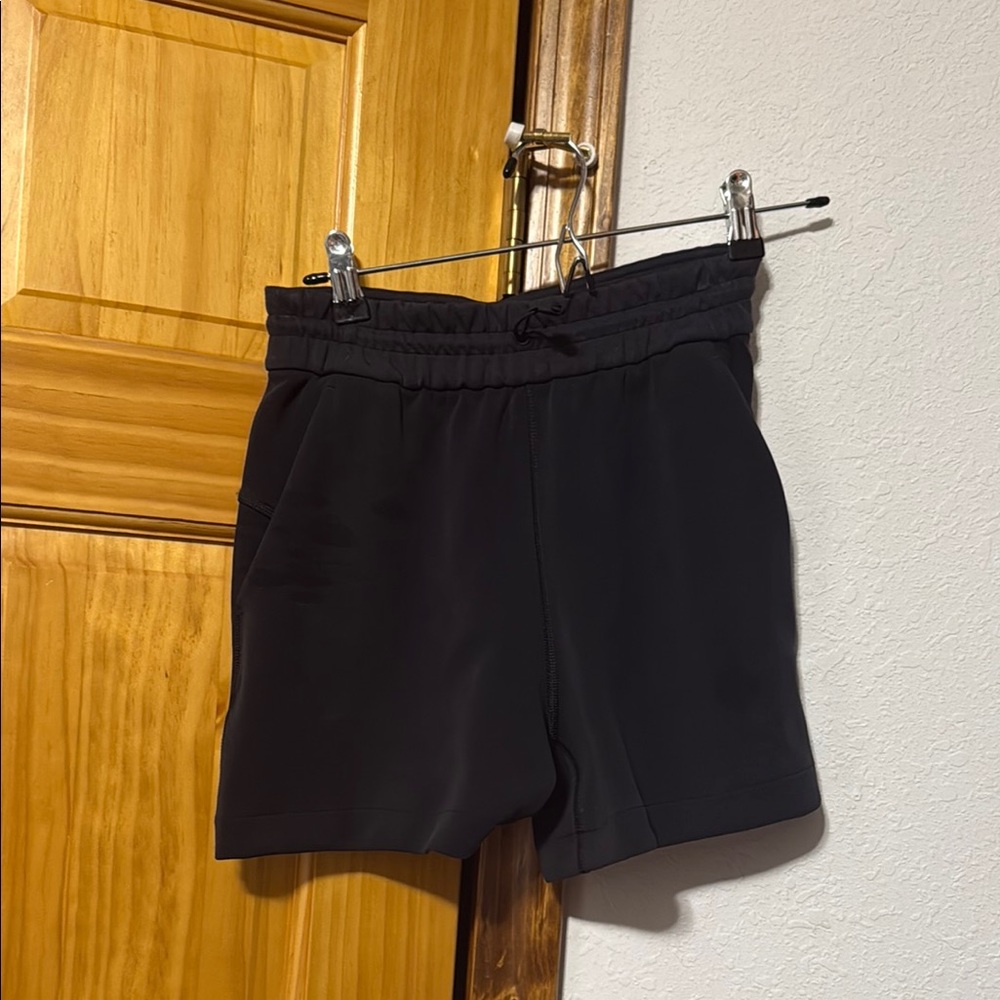 Lululemon Athletica Black Athletic Shorts High-Waisted